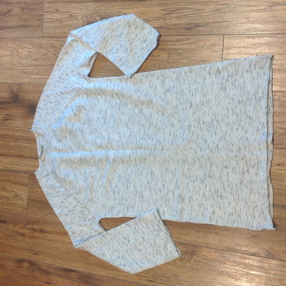 Salt and pepper tunic sweater - Picture 1 of 4